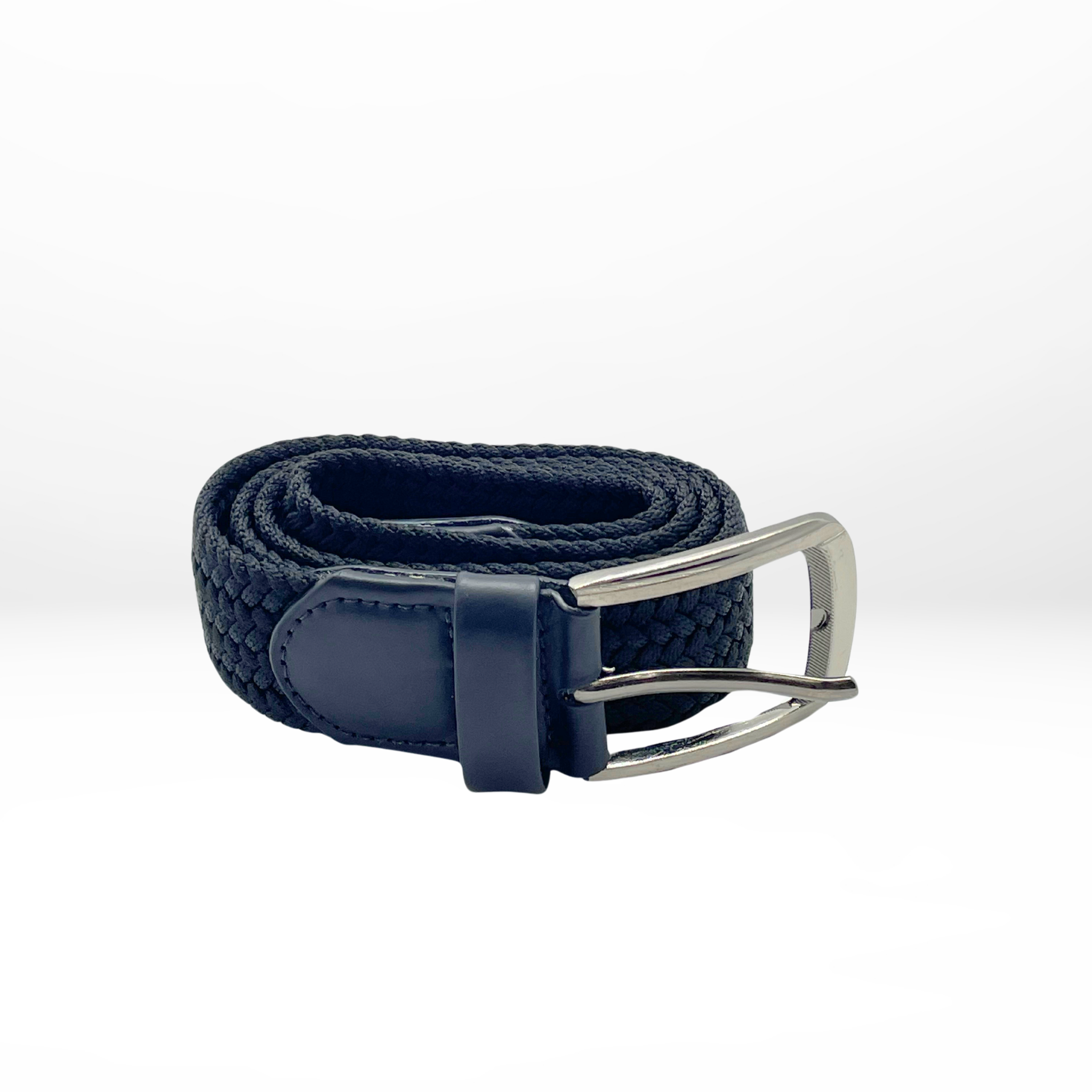 Genuine Full Grain Leather Woven Belts Alejandra Collective