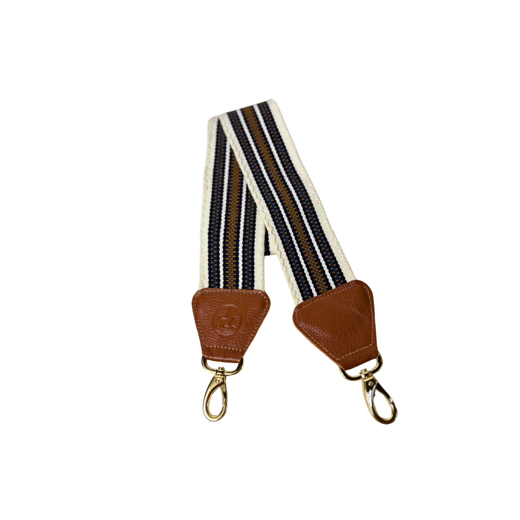 Handwoven Wayuu Bag Strap Cappuccino Alejandra Collective