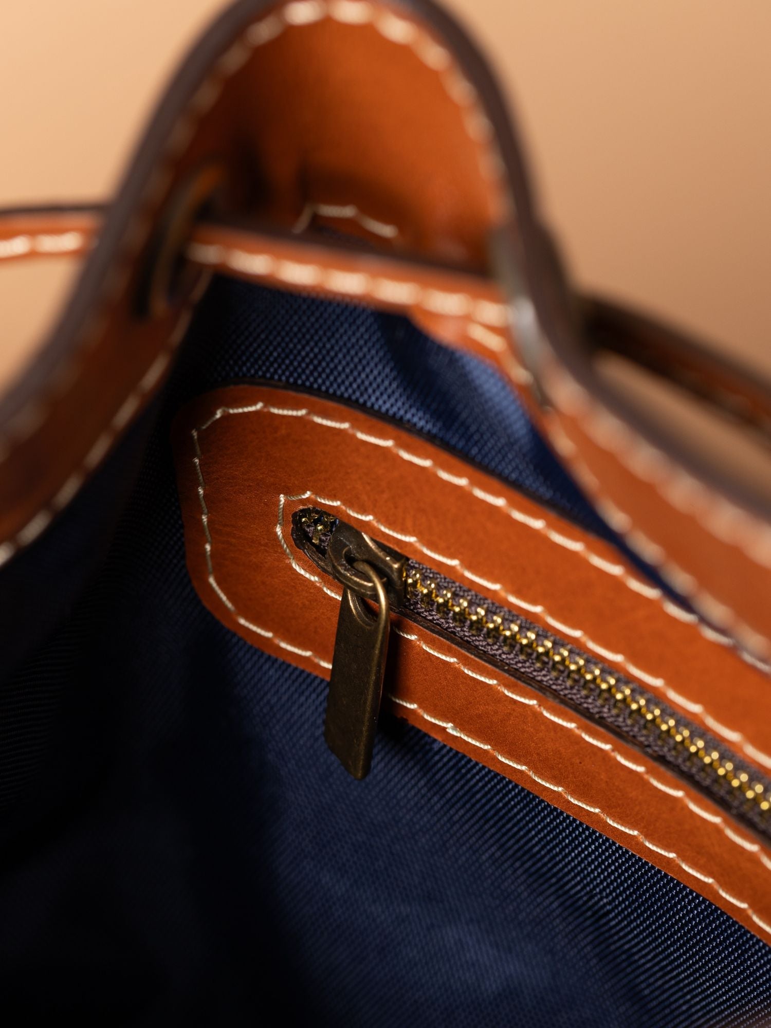 Amalfi Bucket Crossbody Bag Navy Blue Alejandra Collective