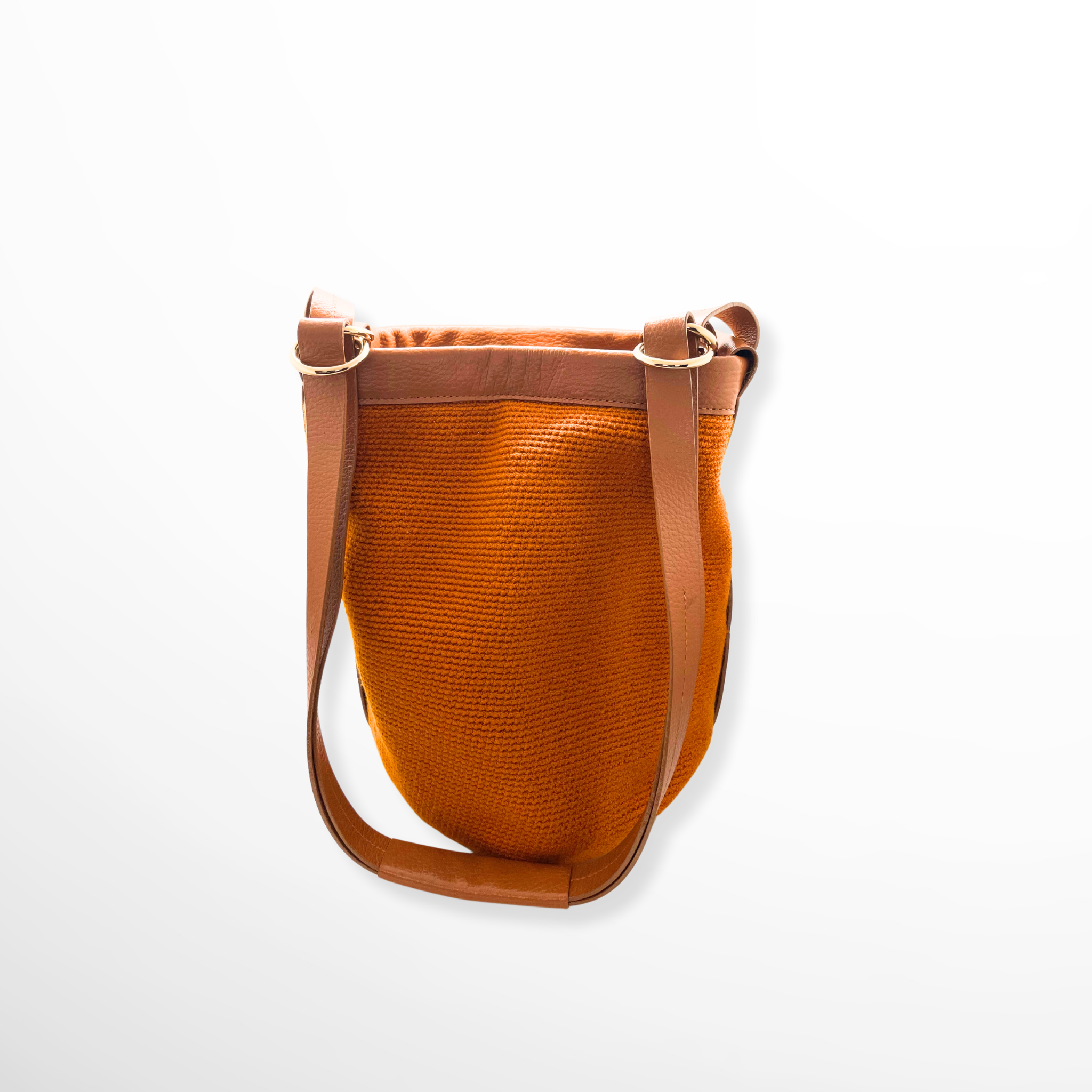 Beatrice Crochet Bag Rust Orange Alejandra Collective