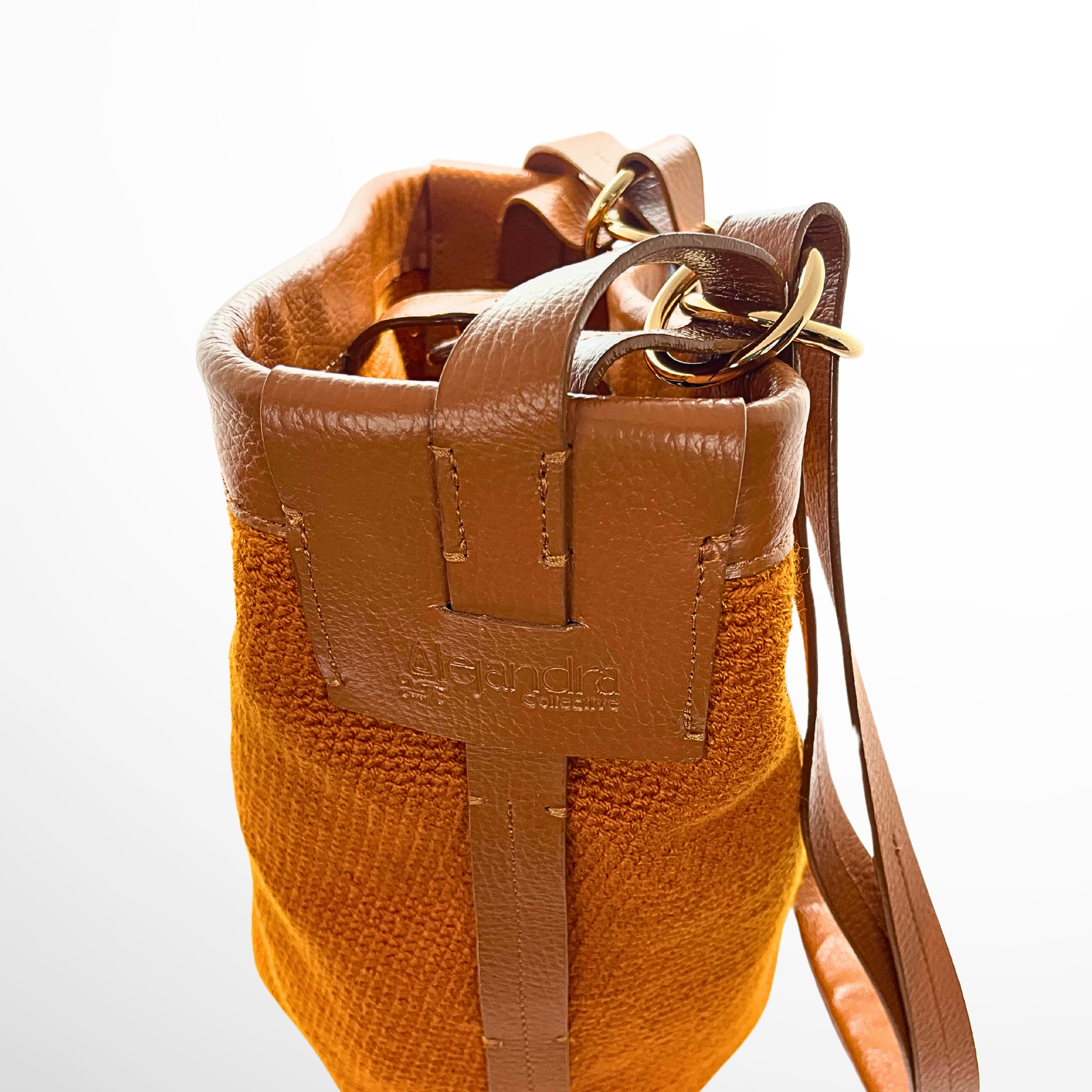 Beatrice Crochet Bag Rust Orange Alejandra Collective