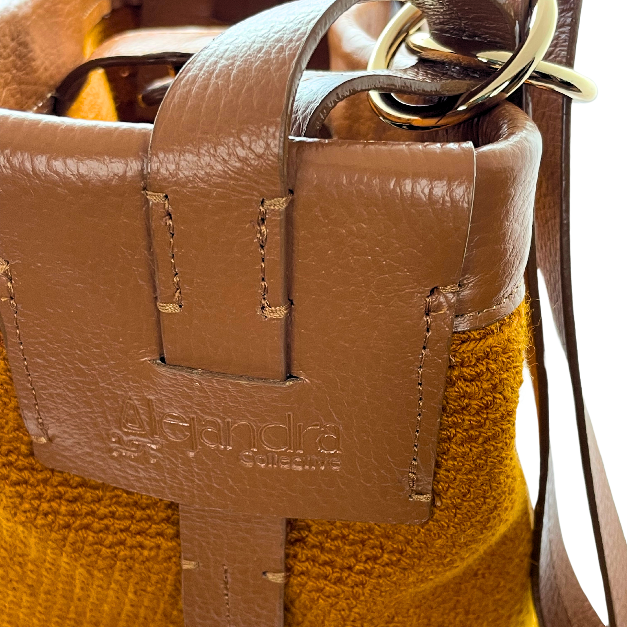 Beatrice Crochet Bag Rust Orange Alejandra Collective