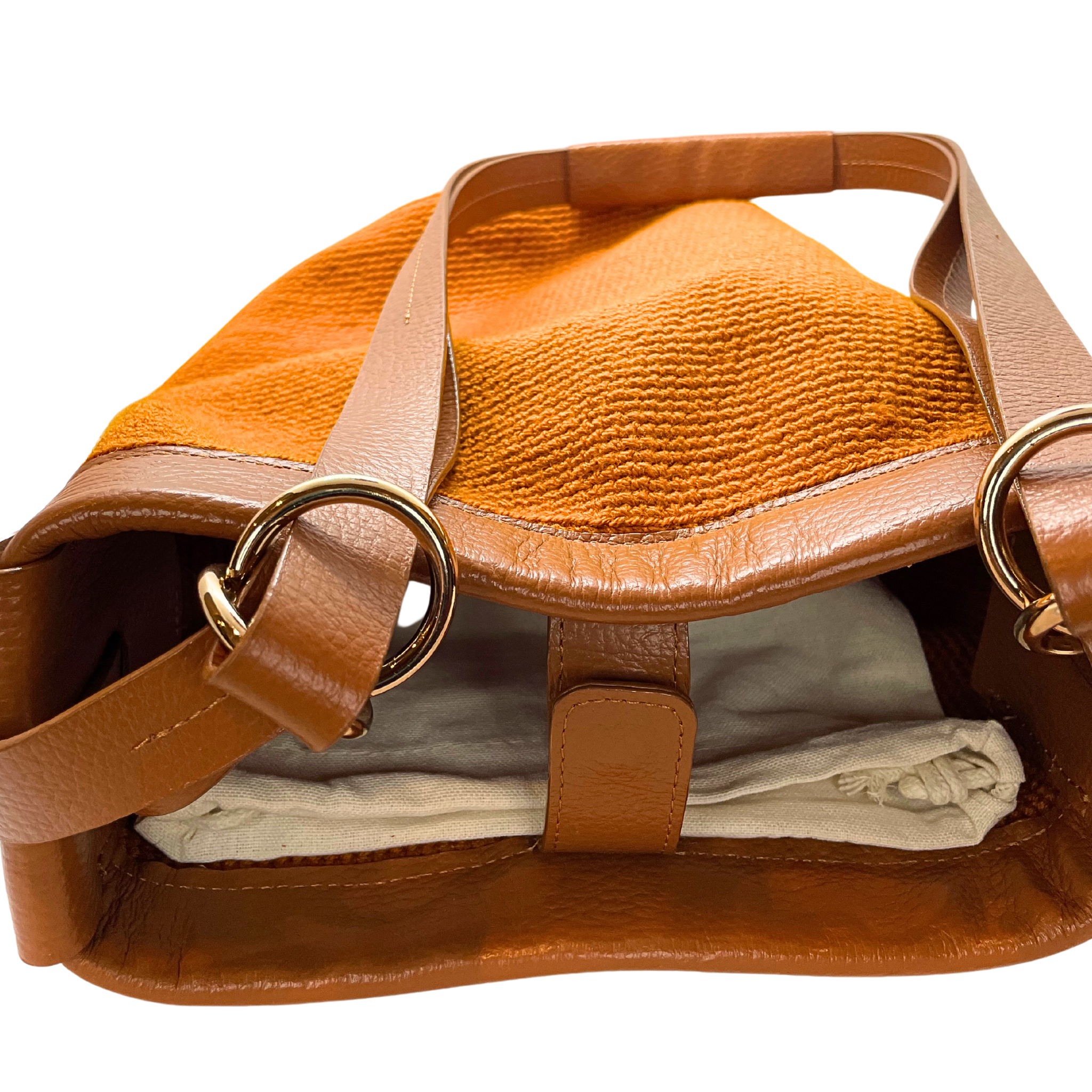 Beatrice Crochet Bag Rust Orange Alejandra Collective