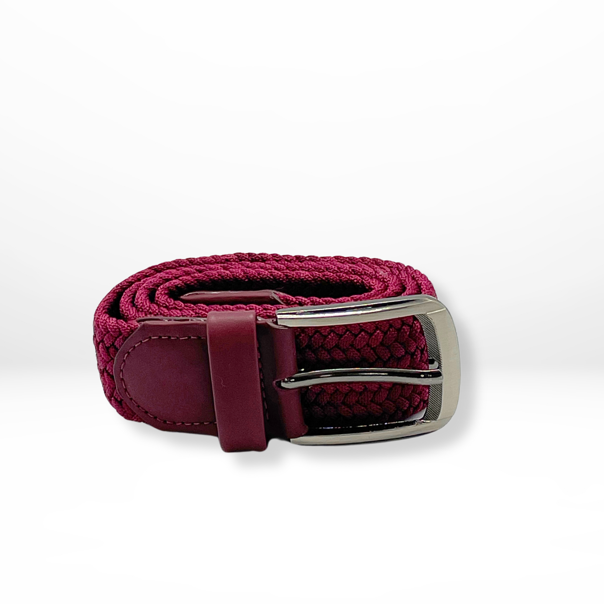 Genuine Full Grain Leather Woven Belts Alejandra Collective