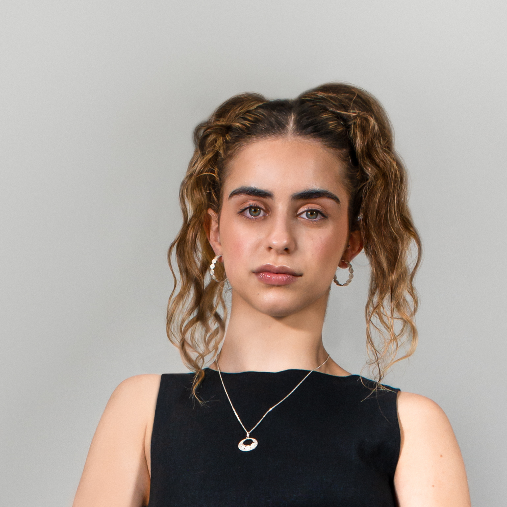 Dianne Circles Hoops Filigree Silver Alejandra Collective