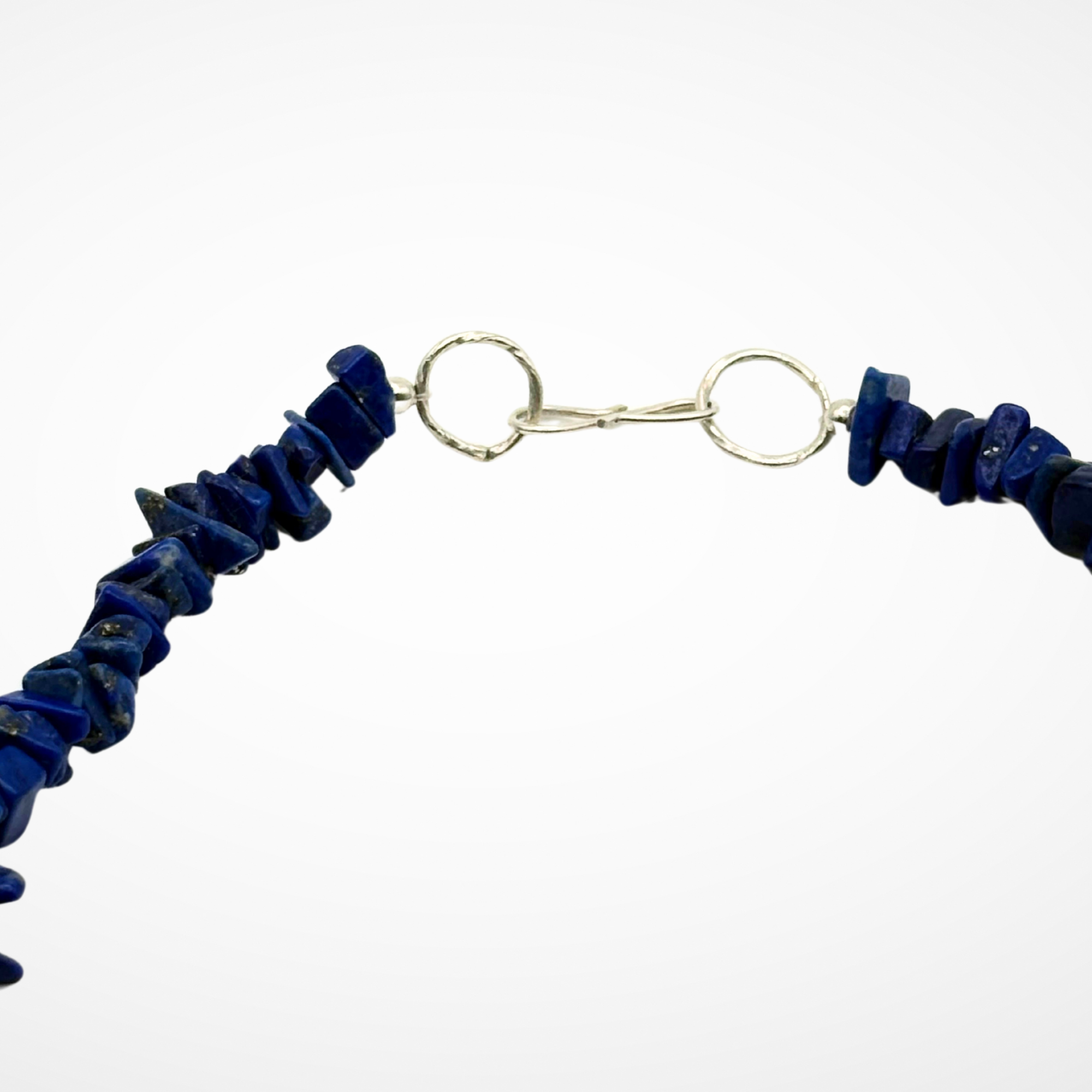 Semiprecious Gemstone Necklace-Lapiz Lazuli Alejandra Collective