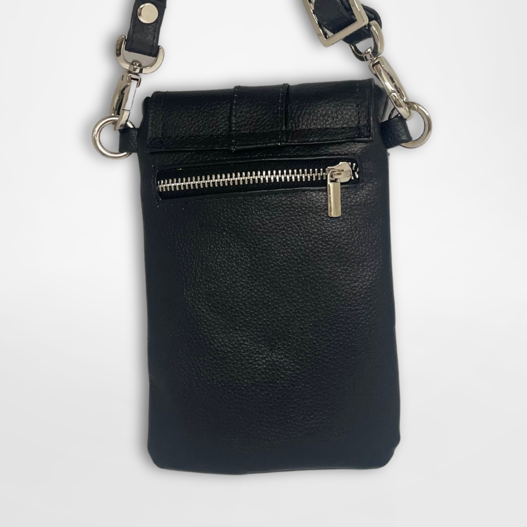 Madison Genuine Leather Phone Bag Crossbody-Alejandra Collective