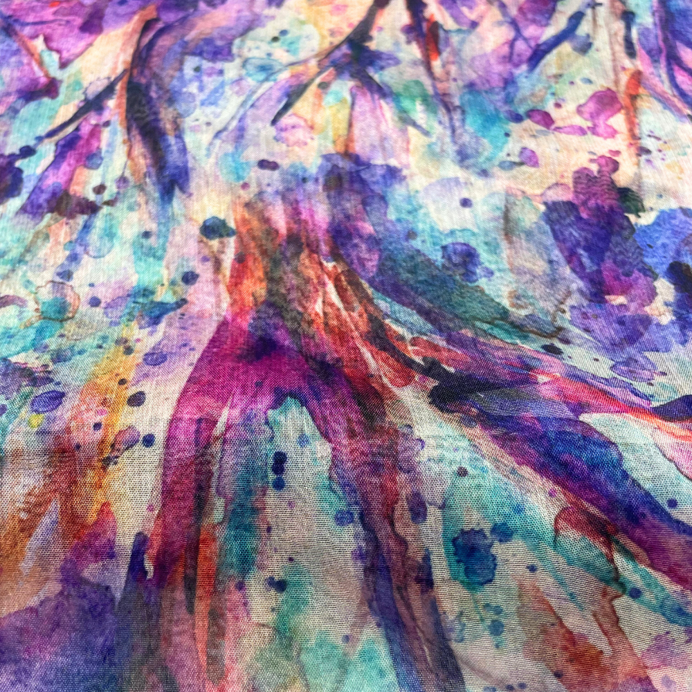 Silk Scarf Hand Dyed-Alejandra Collective