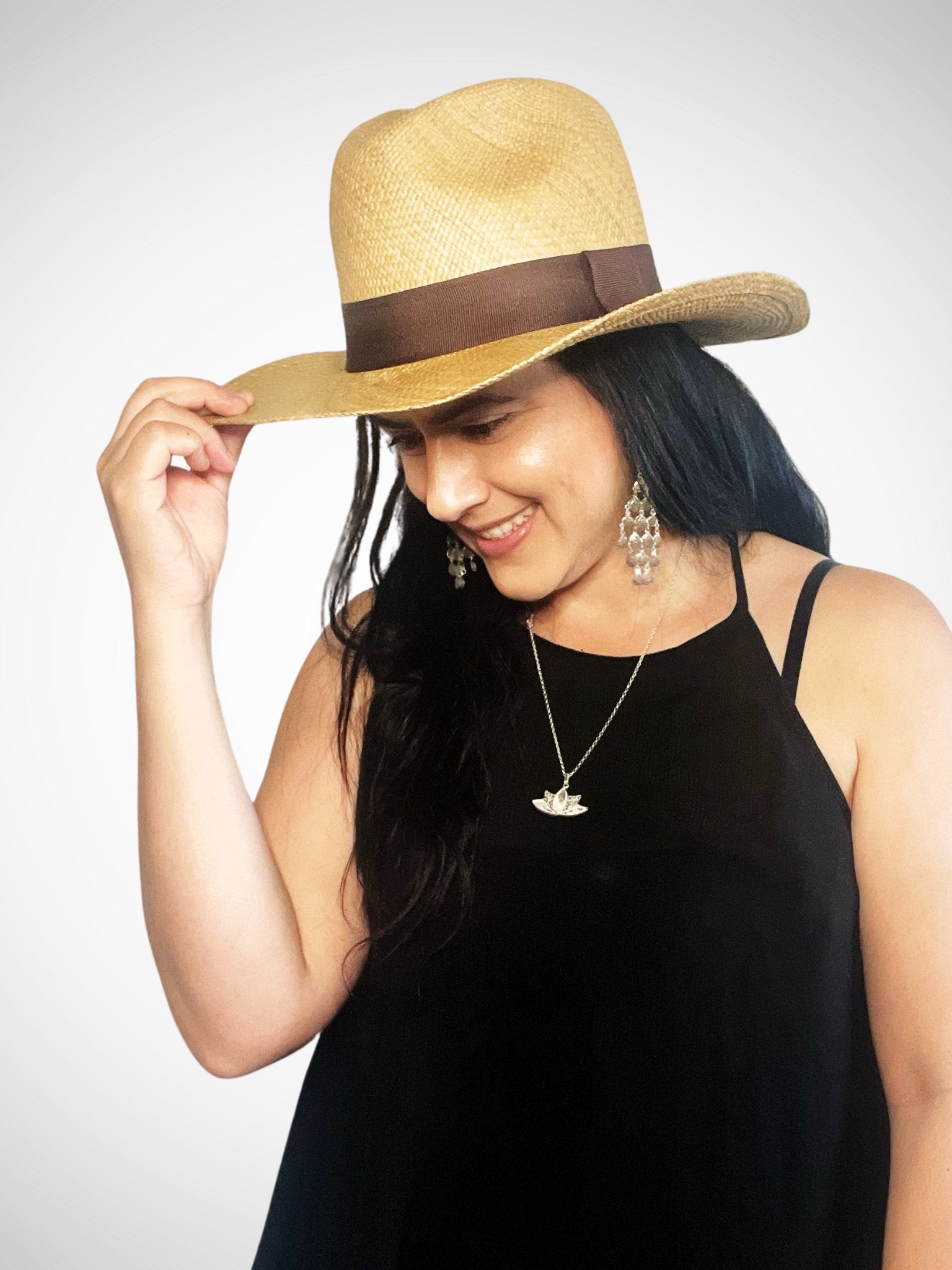 Panama Hat Fino Brown- Continente Dorado