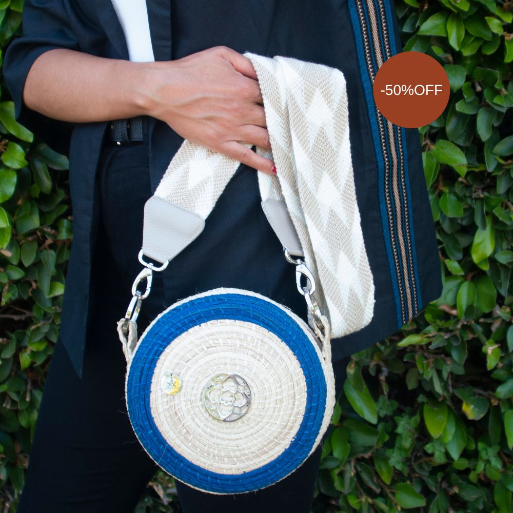 Susie Woven Bag Crossbody Continente Dorado