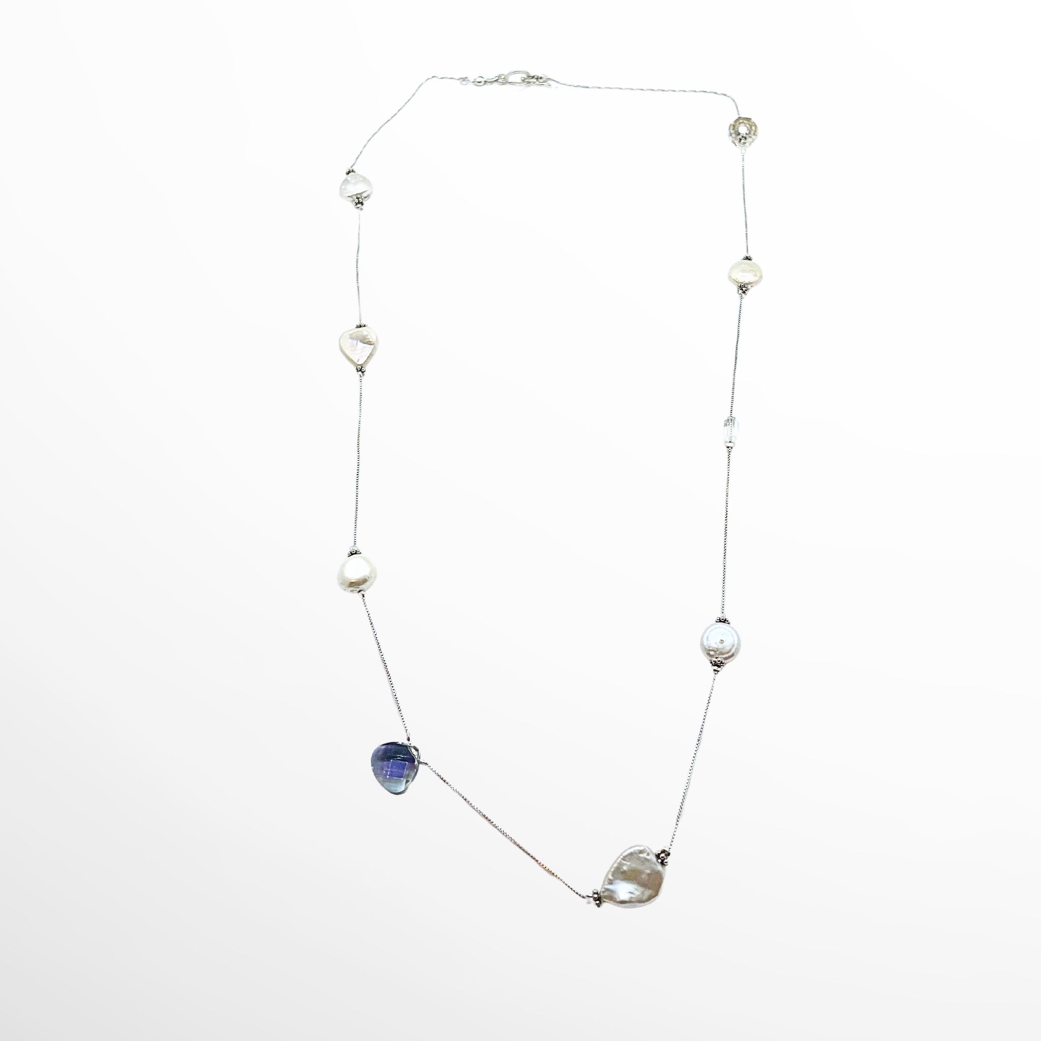 Verano-Lucy Precious Pearl Necklace Alejandra Collective