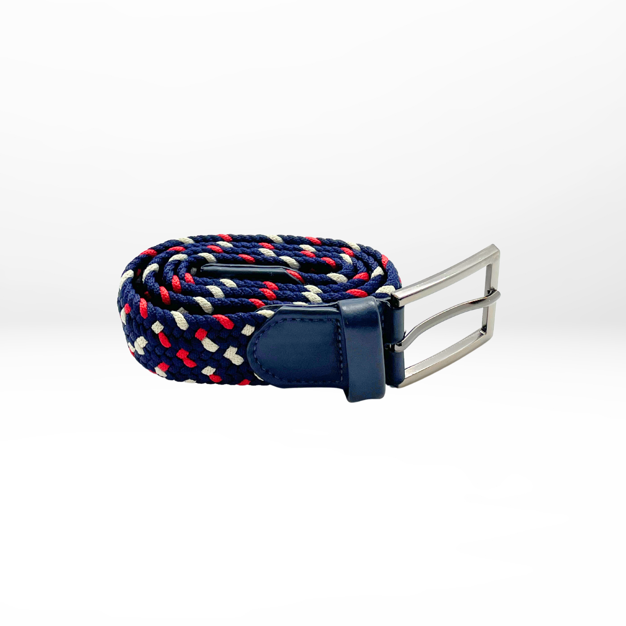 Genuine Full Grain Leather Woven Belts Alejandra Collective