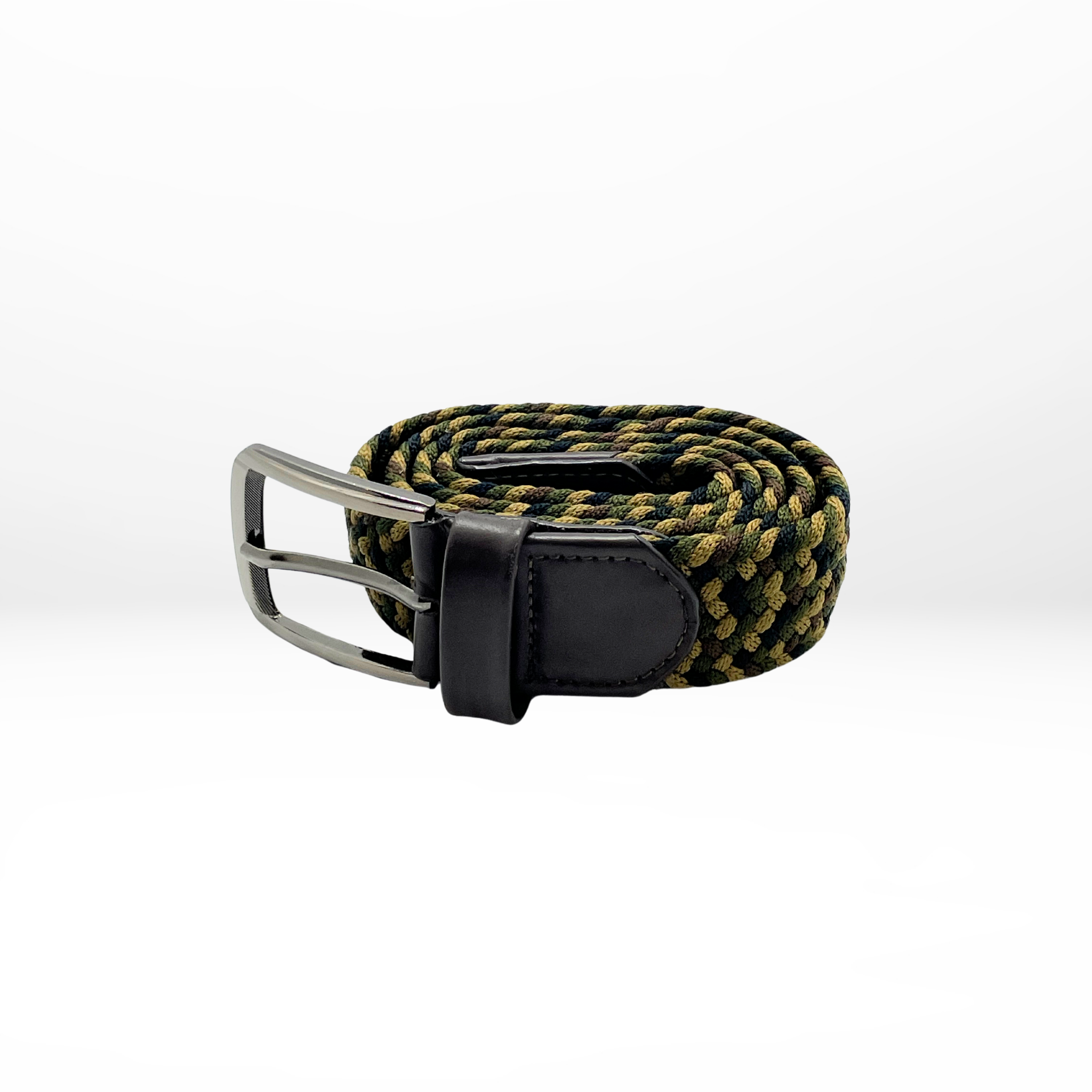 Genuine Full Grain Leather Woven Belts Alejandra Collective