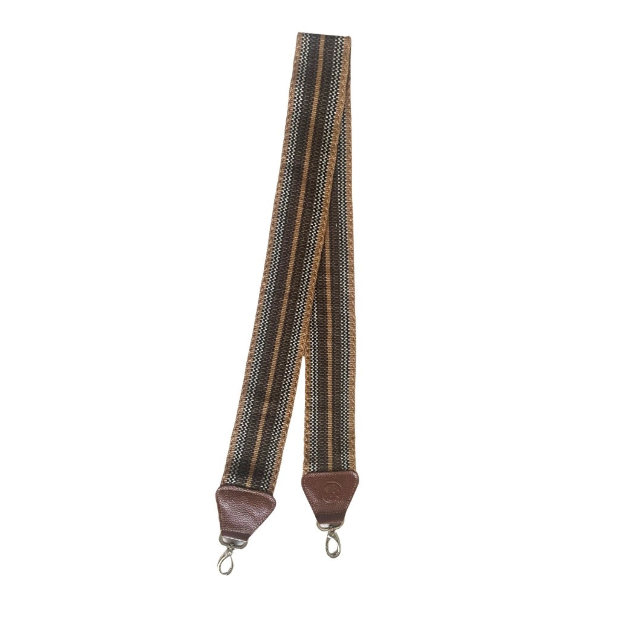 Handwoven Wayuu Bag Strap Cappuccino- Continente Dorado