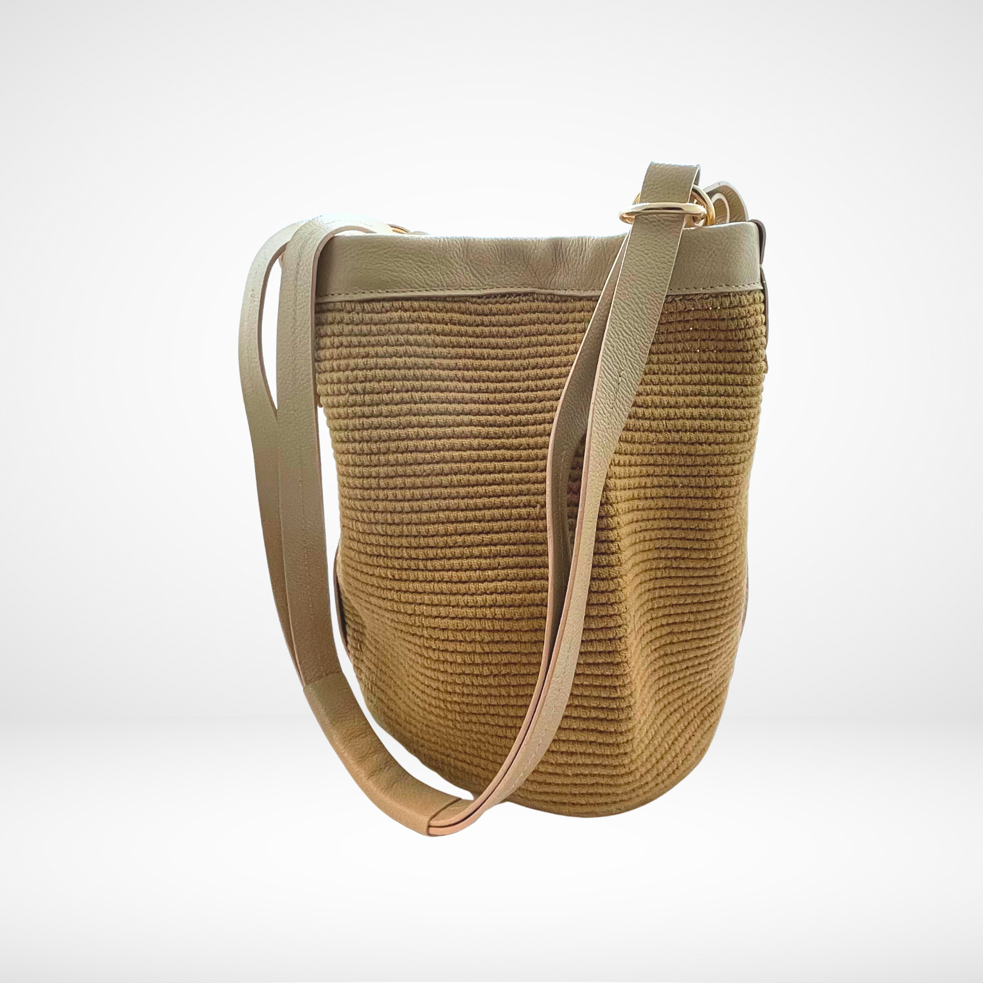 Beatrice Crochet Bag Latte Alejandra Collective