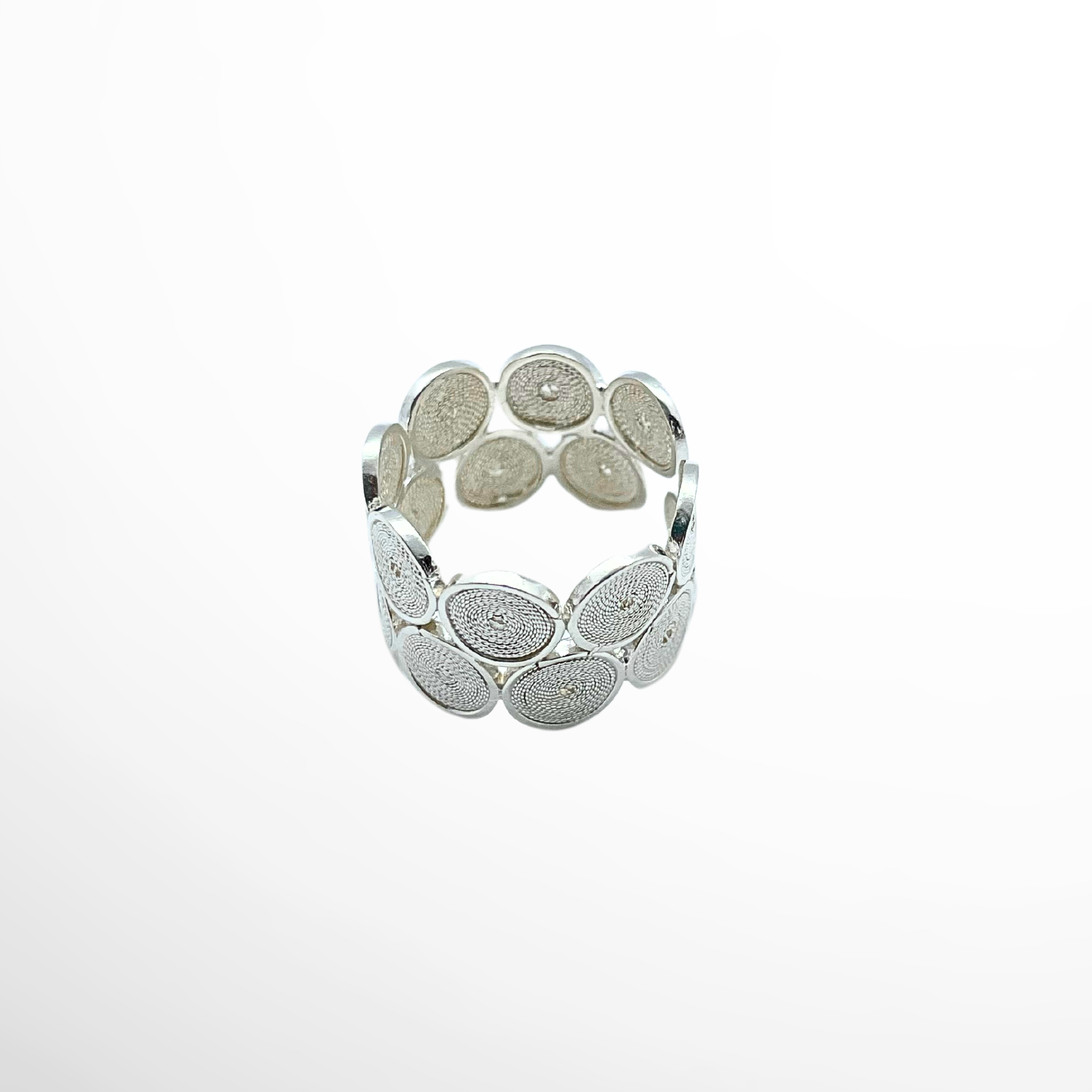Alejandra Collective-Dianne Filigree Ring Silver