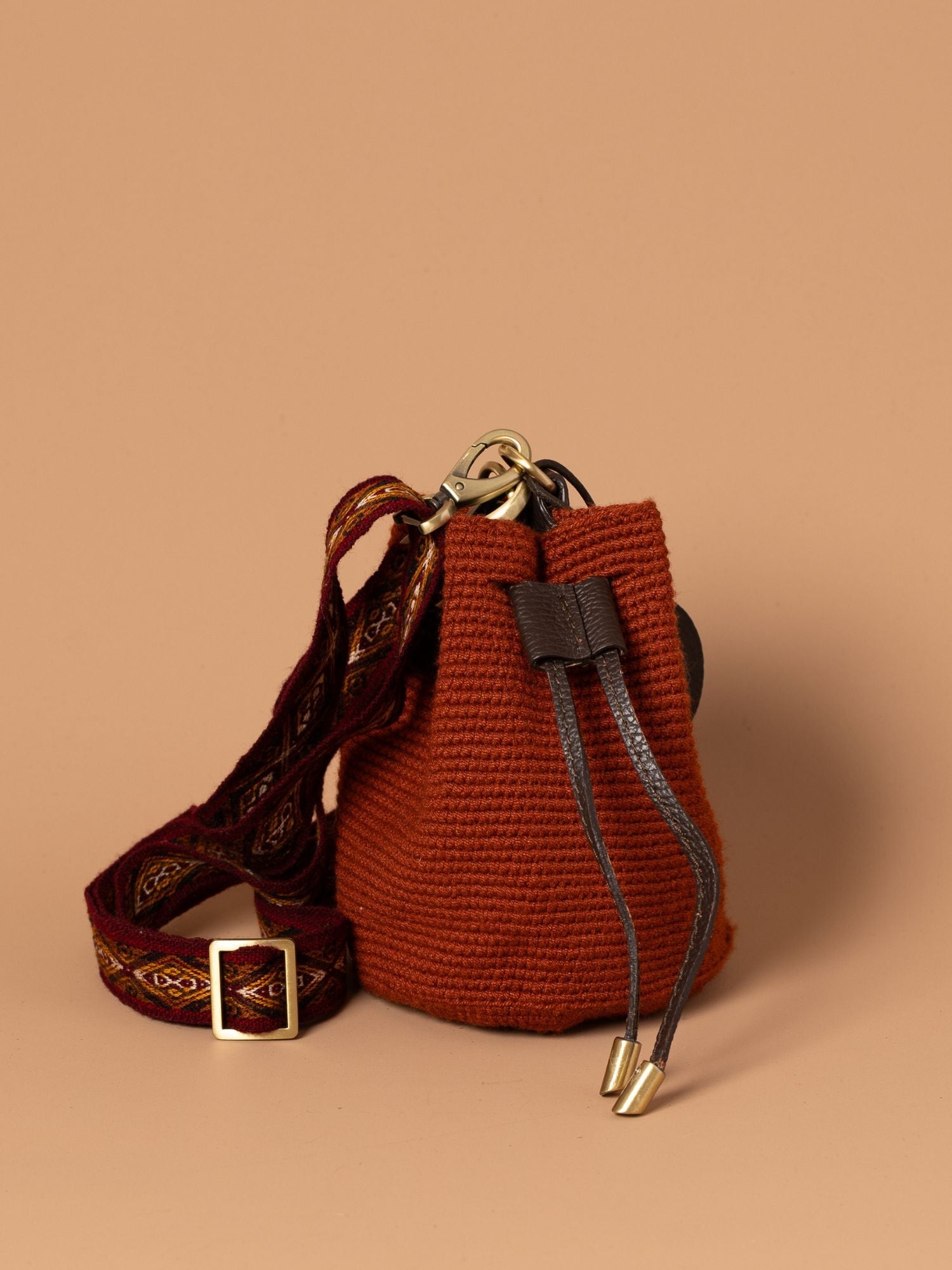Dolce Mini Crochet Bag Terracotta Alejandra Collective