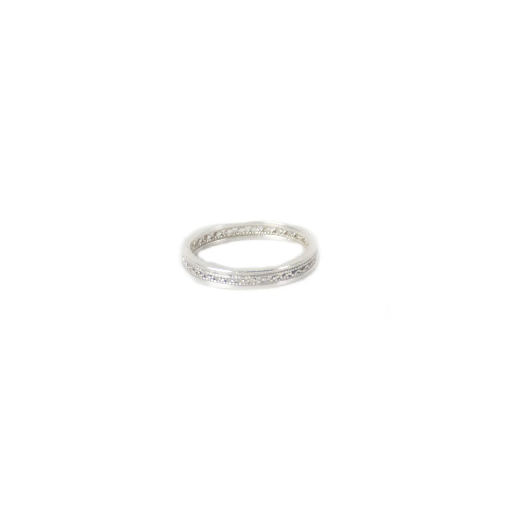 Elle Filigree Ring Silver Continente Dorado