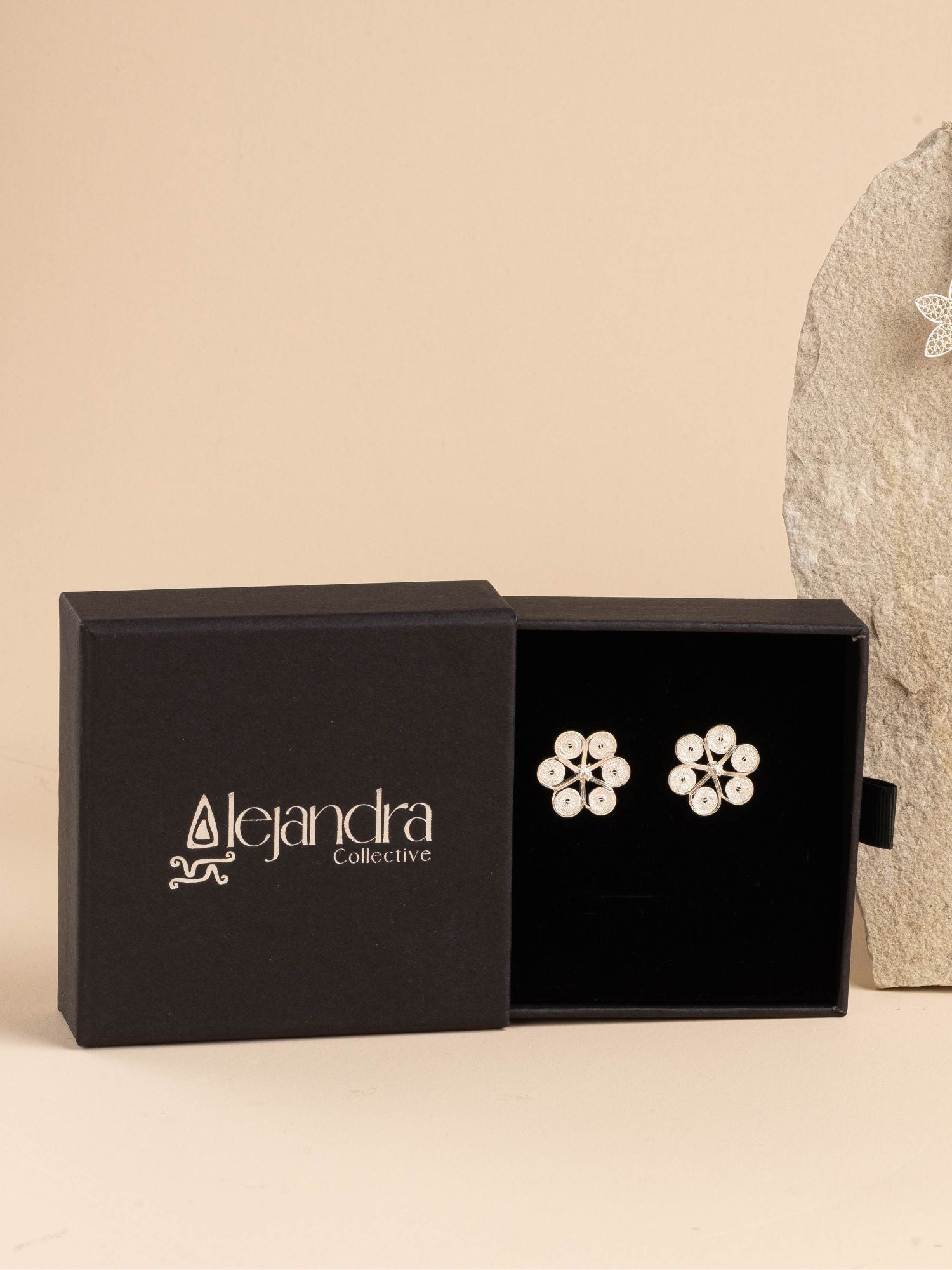 Vanessa Daisy Flower Studs Alejandra Collective