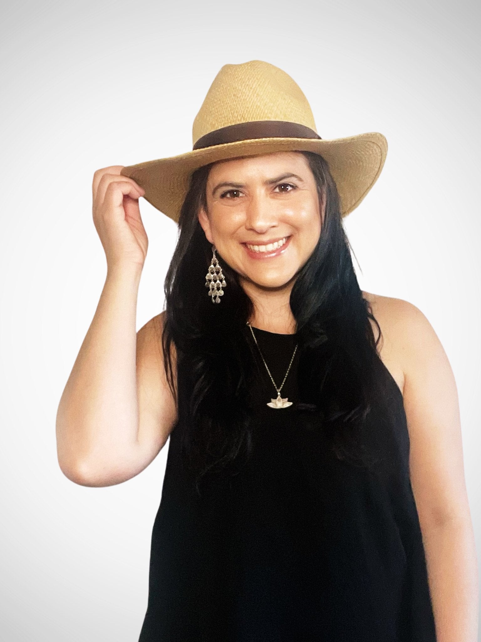 Panama Hat Fino Brown- Continente Dorado
