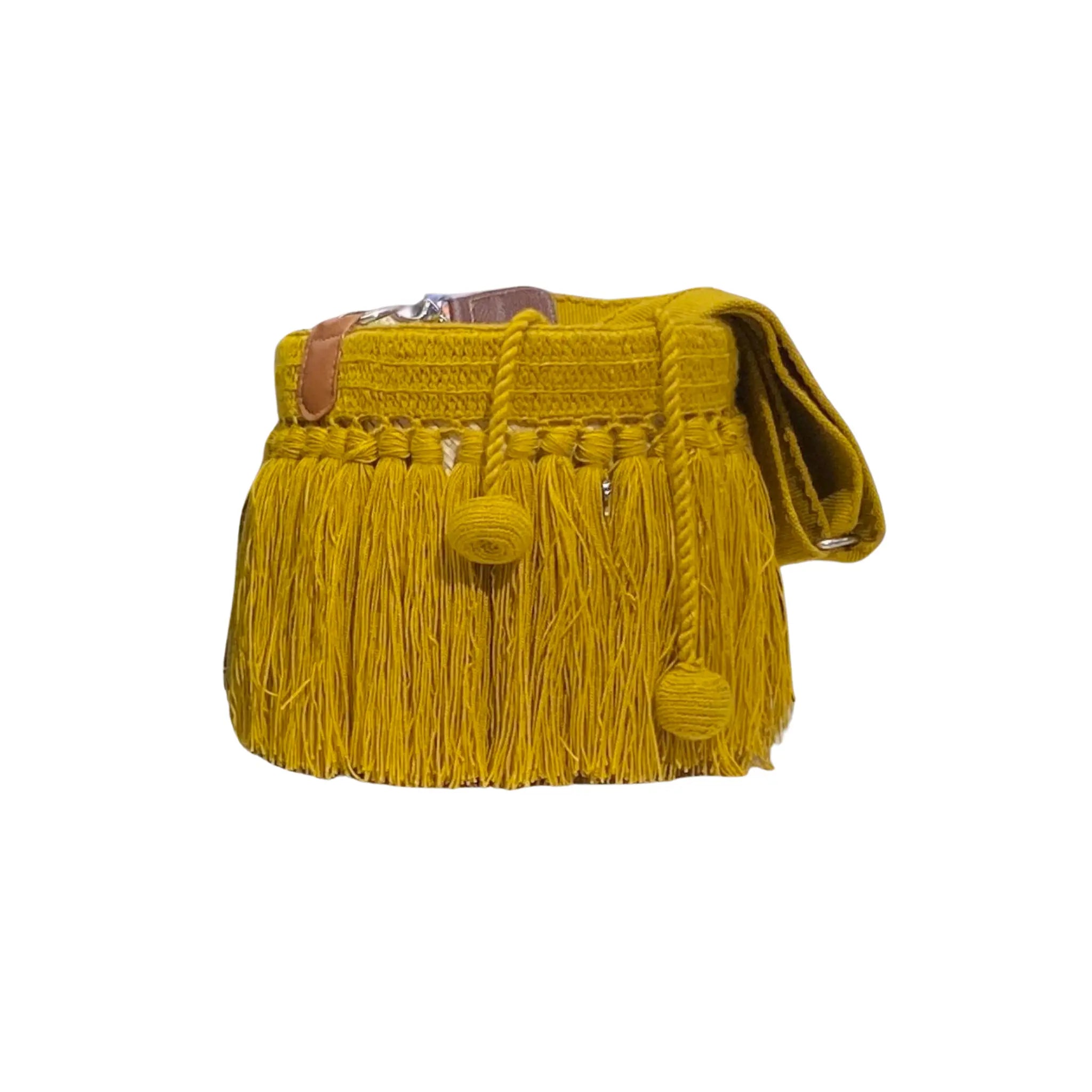 Uluru Bucket Woven Bag Continente Dorado