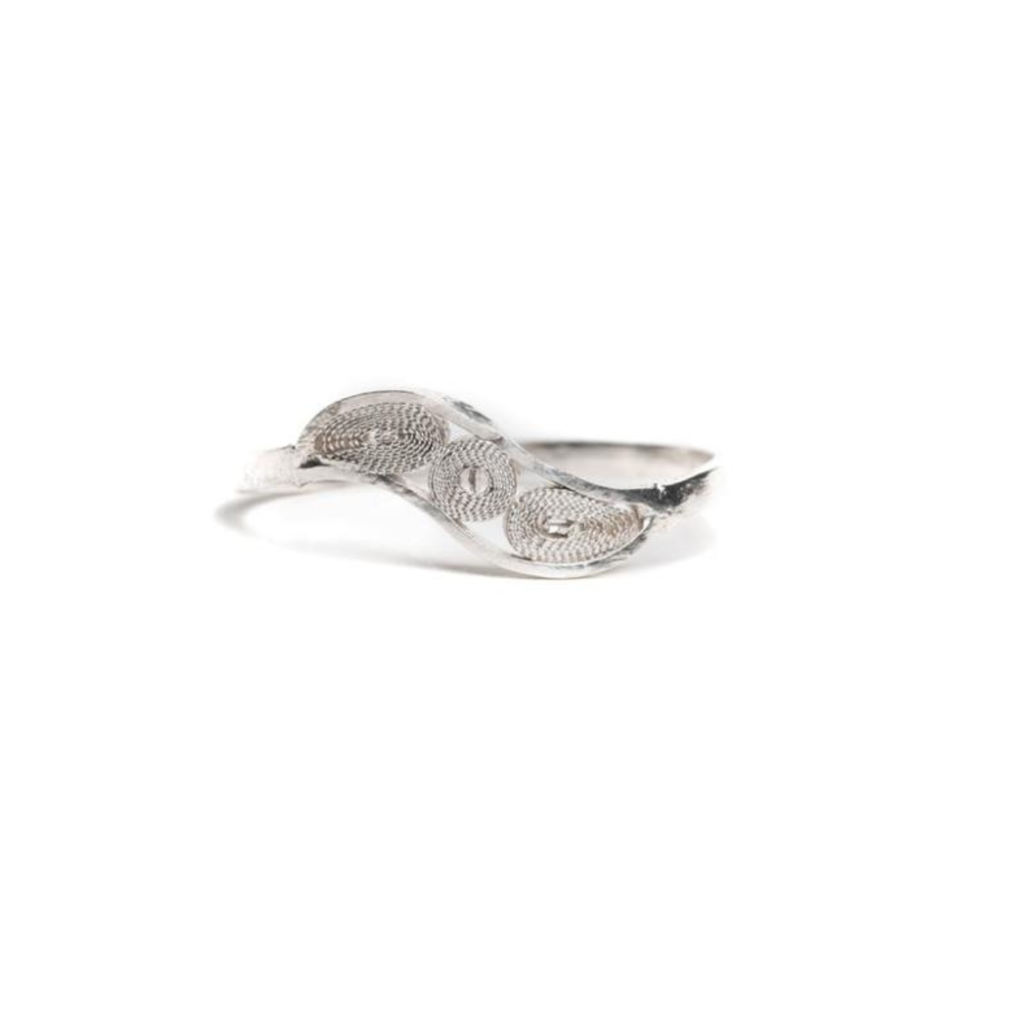 Mar Weaves Filigree Ring Silver Alejandra Collective 