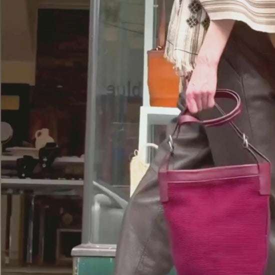 Beatrice Bag Burgandy-Alejandra Collective